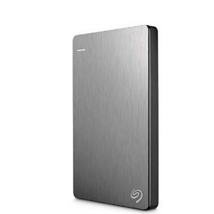 Seagate Backup Plus Slim 2TB Portable External Hard Drive – Black/Grey