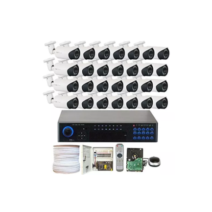 Winpossee 8TB HDD 32 Channels CCTV Camera Complete Security Surveillance Kit