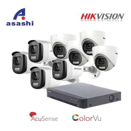 8 units day and night ColorVu 2MP CCTV DVR Surveillance Camera System