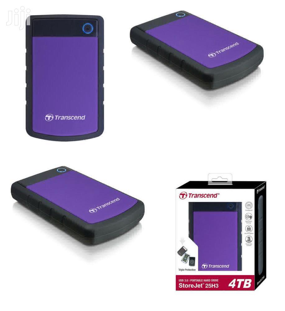 Transcend Usb 3.1 Storejet 25m3 Portable External Hard Drive – 4 Terabyte
